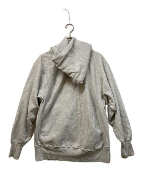 Champion REVERSE WEAVE（チャンピオン リバース ウィーブ）Champion REVERSE WEAVE (チャンピオン リバース ウィーブ) カレッジロゴパーカー グレー サイズ:SIZE Lの古着・服飾アイテム