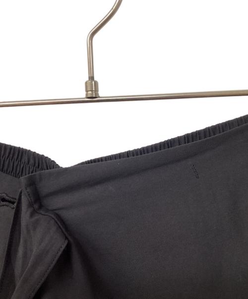 HYKE（ハイク）HYKE (ハイク) SHEER TWILL WIDE LEG PANTS ブラック サイズ:	SIZE 1の古着・服飾アイテム