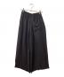 HYKE (ハイク) SHEER TWILL WIDE LEG PANTS ブラック サイズ:	SIZE 1：6000円