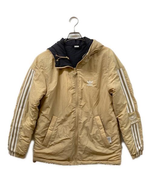 adidas Originals（アディダスオリジナル）adidas Originals (アディダスオリジナル) Lock Up Padded JKT ベージュ サイズ:SIZE Mの古着・服飾アイテム