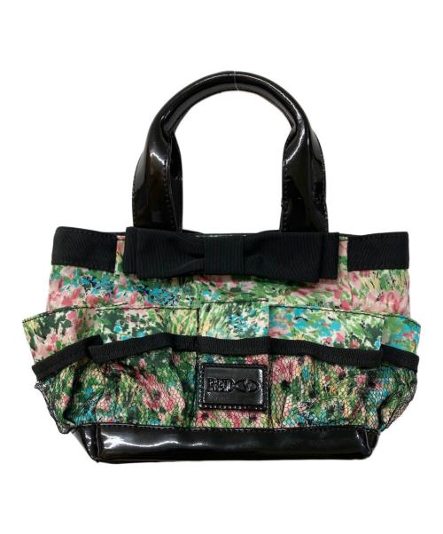 RED VALENTINO（レッドヴァレンティノ）RED VALENTINO (レッドヴァレンティノ) 花柄ハンドバッグの古着・服飾アイテム