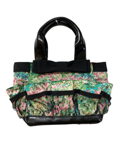 RED VALENTINO（レッドヴァレンティノ）RED VALENTINO (レッドヴァレンティノ) 花柄ハンドバッグの古着・服飾アイテム