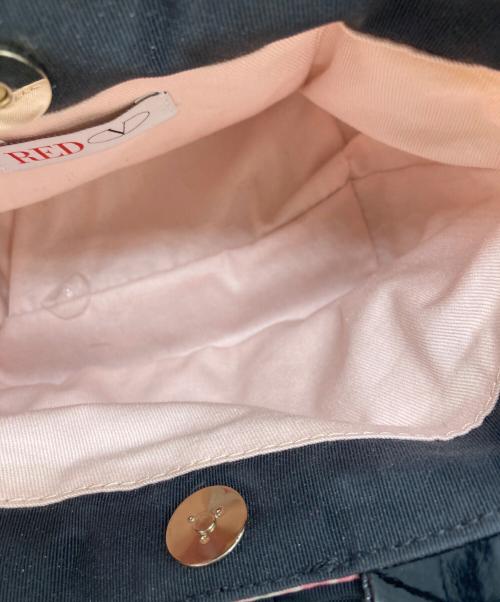 RED VALENTINO（レッドヴァレンティノ）RED VALENTINO (レッドヴァレンティノ) 花柄ハンドバッグの古着・服飾アイテム