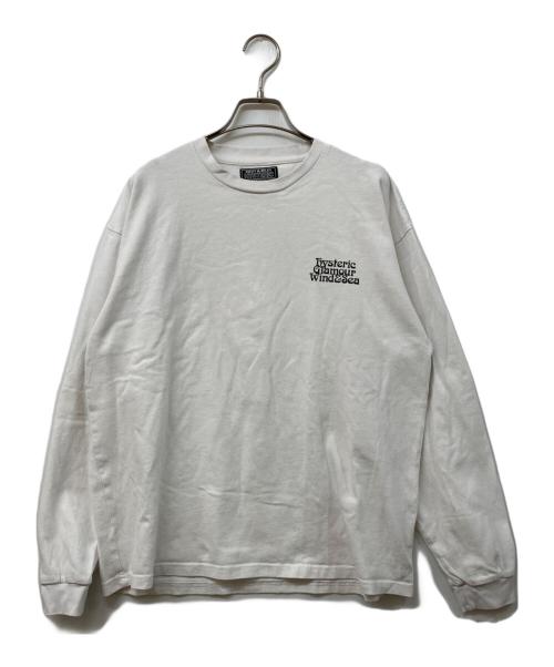 WIND AND SEA（ウィンダンシー）WIND AND SEA (ウィンダンシー) Hysteric Glamour (ヒステリックグラマー) コラボカットソー ホワイト サイズ:SIZE Lの古着・服飾アイテム
