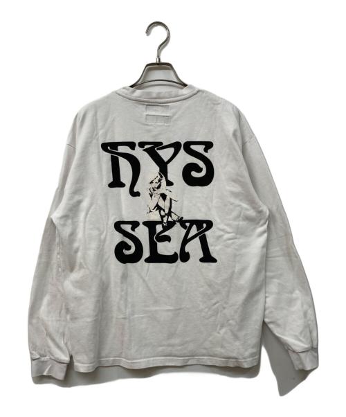 WIND AND SEA（ウィンダンシー）WIND AND SEA (ウィンダンシー) Hysteric Glamour (ヒステリックグラマー) コラボカットソー ホワイト サイズ:SIZE Lの古着・服飾アイテム