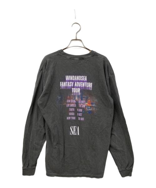 WIND AND SEA（ウィンダンシー）WIND AND SEA (ウィンダンシー) Thrash Heritage Thunder L/S Tee ブラック サイズ:SIZE Lの古着・服飾アイテム