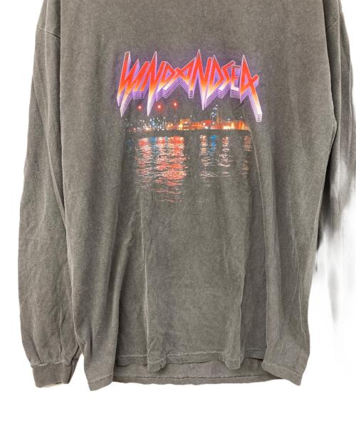 WIND AND SEA（ウィンダンシー）WIND AND SEA (ウィンダンシー) Thrash Heritage Thunder L/S Tee ブラック サイズ:SIZE Lの古着・服飾アイテム