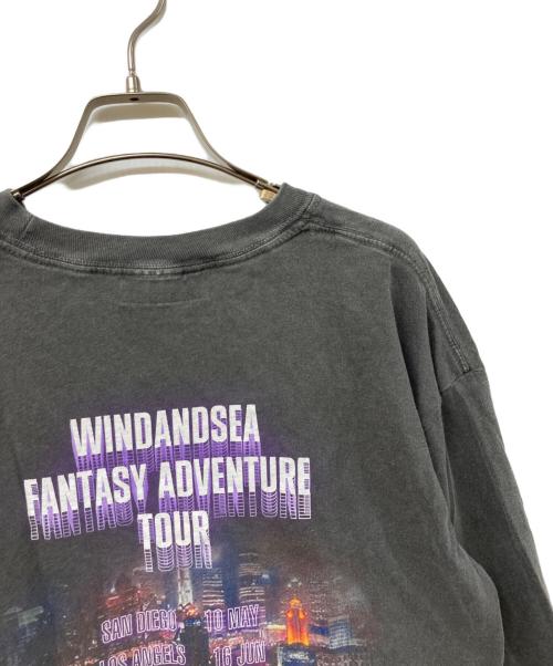 WIND AND SEA（ウィンダンシー）WIND AND SEA (ウィンダンシー) Thrash Heritage Thunder L/S Tee ブラック サイズ:SIZE Lの古着・服飾アイテム