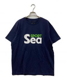 WIND AND SEA（ウィンダンシー）の古着「SEA SPORTS LOGO TEE」｜ネイビー