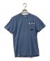 WIND AND SEA（ウィンダンシー）の古着「ミッキーマウス ポケットTシャツ」｜ブルー