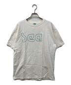 WIND AND SEA×REEBOKウィンダンシー×リーボック）の古着「プリントTシャツ」｜ホワイト