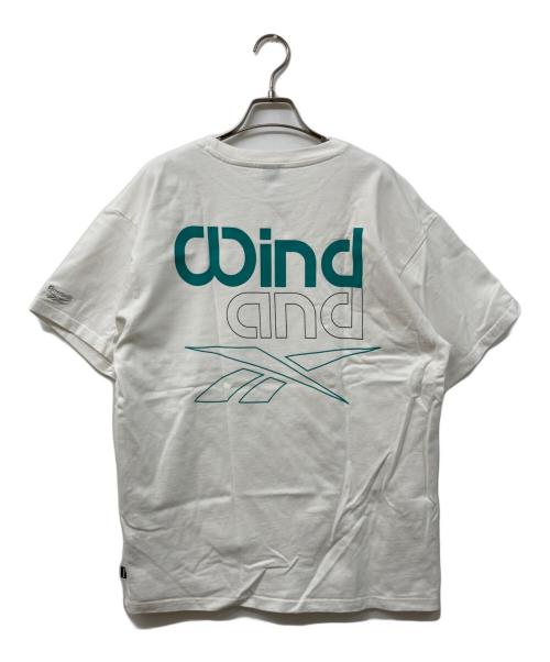 WIND AND SEA（ウィンダンシー）WIND AND SEA (ウィンダンシー) REEBOK (リーボック) プリントTシャツ ホワイト サイズ:SIZE Mの古着・服飾アイテム