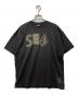 WIND AND SEA（ウィンダンシー）の古着「コラボＴシャツ」｜ブラック