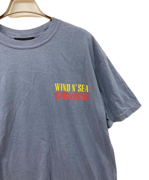 WIND AND SEA（ウィンダンシー）WIND AND SEA (ウィンダンシー) Thrash Heritage Michelle Tee ネイビー サイズ:SIZE Lの古着・服飾アイテム
