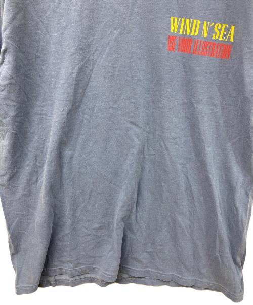 WIND AND SEA（ウィンダンシー）WIND AND SEA (ウィンダンシー) Thrash Heritage Michelle Tee ネイビー サイズ:SIZE Lの古着・服飾アイテム