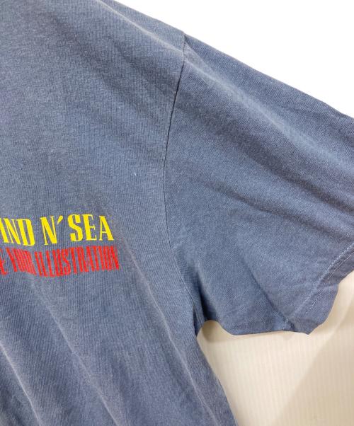 WIND AND SEA（ウィンダンシー）WIND AND SEA (ウィンダンシー) Thrash Heritage Michelle Tee ネイビー サイズ:SIZE Lの古着・服飾アイテム