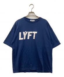 WIND AND SEA×Lyft（ウィンダンシー×リフト）の古着「コラボTシャツ」｜ネイビー