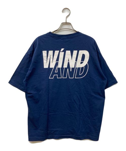 WIND AND SEA（ウィンダンシー）WIND AND SEA (ウィンダンシー) Lyft (リフト) コラボTシャツ ネイビー サイズ:SIZE Mの古着・服飾アイテム