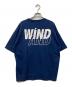 WIND AND SEA (ウィンダンシー) Lyft (リフト) コラボTシャツ ネイビー サイズ:SIZE M：5000円