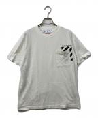 OFFWHITEオフホワイト）の古着「ポケットTシャツ」｜ホワイト