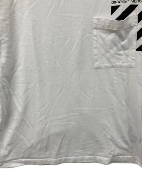 OFFWHITE（オフホワイト）OFFWHITE (オフホワイト) ポケットTシャツ ホワイト サイズ:SIZE Lの古着・服飾アイテム