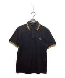 FRED PERRY（フレッドペリー）の古着「ポロシャツ」｜ブラック