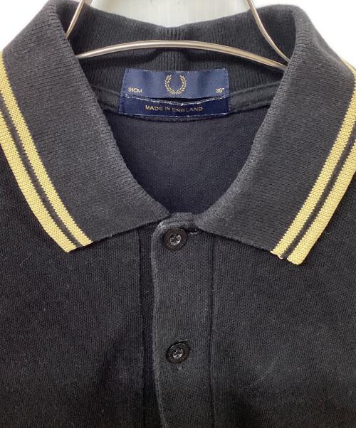 FRED PERRY（フレッドペリー）FRED PERRY (フレッドペリー) ポロシャツ ブラック サイズ:	SIZE 36の古着・服飾アイテム