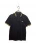 FRED PERRY（フレッドペリー）の古着「ポロシャツ」｜ブラック