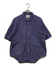 Graphpaper×THOMAS MASON（グラフペーパー×トーマスメイソン）の古着「S/S B.D Box Shirt」｜ブルー