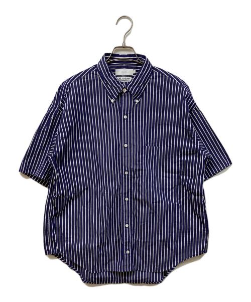 Graphpaper（グラフペーパー）Graphpaper (グラフペーパー) THOMAS MASON (トーマスメイソン) S/S B.D Box Shirt ブルー サイズ:SIZE 1の古着・服飾アイテム
