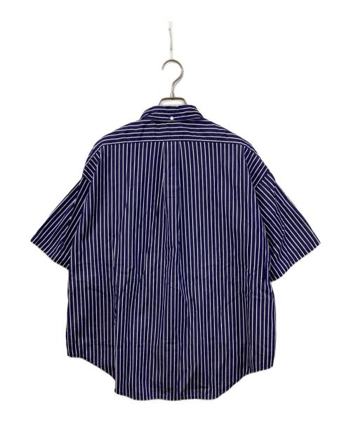 Graphpaper（グラフペーパー）Graphpaper (グラフペーパー) THOMAS MASON (トーマスメイソン) S/S B.D Box Shirt ブルー サイズ:SIZE 1の古着・服飾アイテム