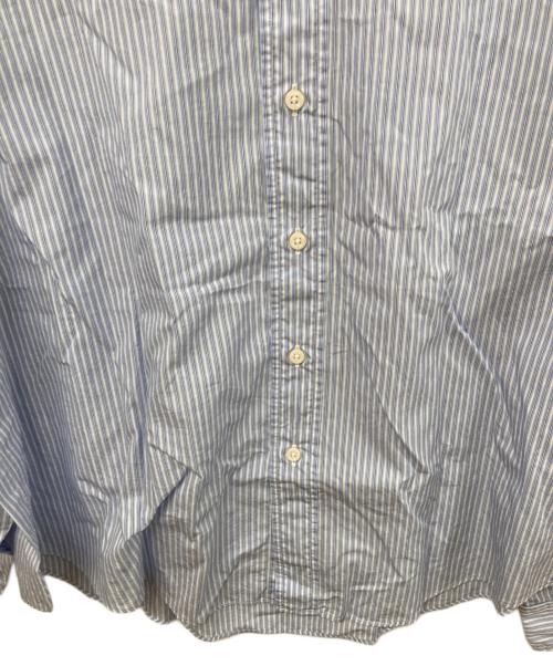 LE（エルイー）LE (エルイー) ストライプシャツ ブルー サイズ:SIZE 1の古着・服飾アイテム