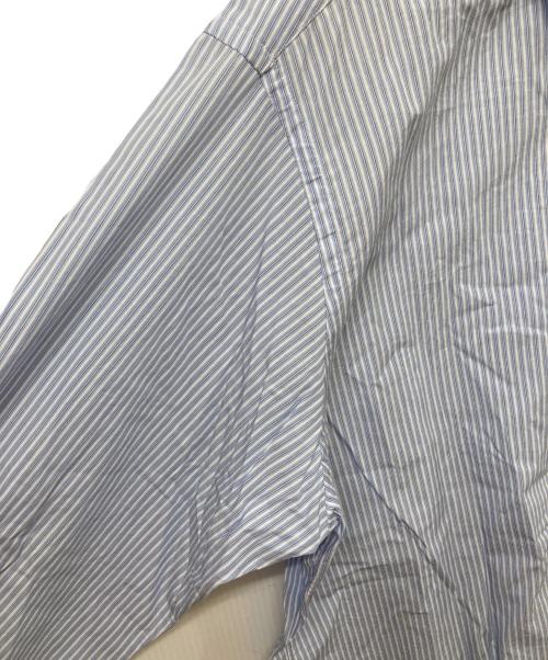 LE（エルイー）LE (エルイー) ストライプシャツ ブルー サイズ:SIZE 1の古着・服飾アイテム