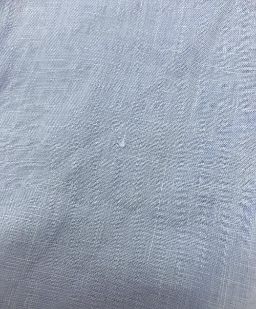 EDIFICE（エディフィス）EDIFICE (エディフィス) バンドカラー プルオーバー シャツ ブルー サイズ:	SIZE 46の古着・服飾アイテム