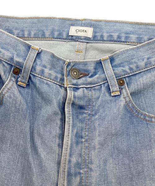 CIOTA（シオタ）CIOTA (シオタ) 13,5oz ストレートデニム ブルー サイズ:SIZE 31の古着・服飾アイテム