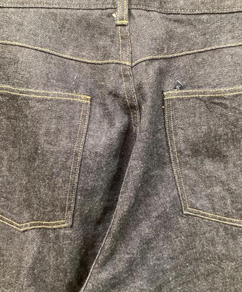 BLURHMS（ブラームス）BLURHMS (ブラームス) 12.9オンス バイアス デニム パンツ インディゴ サイズ:1の古着・服飾アイテム