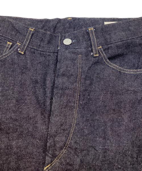 BLURHMS（ブラームス）BLURHMS (ブラームス) 12.9オンス バイアス デニム パンツ インディゴ サイズ:1の古着・服飾アイテム