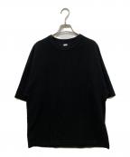 blurhms ROOTSTOCKブラームスルーツストック）の古着「Rough&Smooth Thermal Raglan Tee」｜ブラック