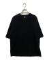 blurhms ROOTSTOCK（ブラームスルーツストック）の古着「Rough&Smooth Thermal Raglan Tee」｜ブラック
