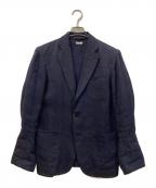 COMOLIコモリ）の古着「WOOL LINEN JKT」｜ネイビー