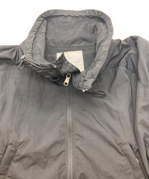ANCELLM（アンセルム）ANCELLM (アンセルム) NYLON PULLOVER JACKET ブラック サイズ:1の古着・服飾アイテム