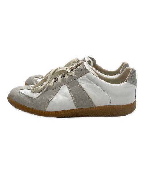Maison Margiela（メゾンマルジェラ）Maison Margiela (メゾンマルジェラ) ジャーマントレーナー ホワイト サイズ:41の古着・服飾アイテム