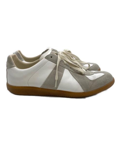 Maison Margiela（メゾンマルジェラ）Maison Margiela (メゾンマルジェラ) ジャーマントレーナー ホワイト サイズ:41の古着・服飾アイテム
