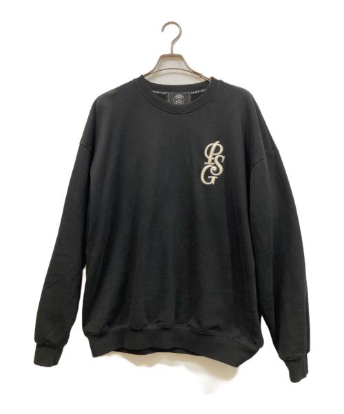 Paris Saint-Germain（パリサンジェルマン）PARIS SAINT-GERMAIN (パリサンジェルマン) エンブレムスウェット ブラック サイズ:	SIZE Lの古着・服飾アイテム