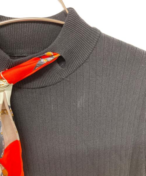 Diagram（ダイアグラム）Diagram (ダイアグラム) ニットワンピース ブラック サイズ:	SIZE 36の古着・服飾アイテム