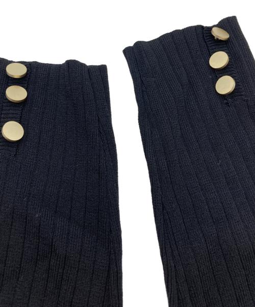 Diagram（ダイアグラム）Diagram (ダイアグラム) ニットワンピース ブラック サイズ:	SIZE 36の古着・服飾アイテム