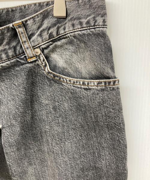 JOHN LAWRENCE SULLIVAN（ジョン ローレンス サリバン）JOHN LAWRENCE SULLIVAN (ジョン ローレンス サリバン) WASHED DENIM WIDE PANTS ブラック サイズ:	SIZE 46の古着・服飾アイテム