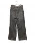 JOHN LAWRENCE SULLIVAN (ジョン ローレンス サリバン) WASHED DENIM WIDE PANTS ブラック サイズ:	SIZE 46：8000円