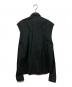 JOHN LAWRENCE SULLIVAN (ジョン ローレンス サリバン) ストライプブロードクロスハンギングスリーブシャツ ブラック サイズ:	SIZE XS：7000円