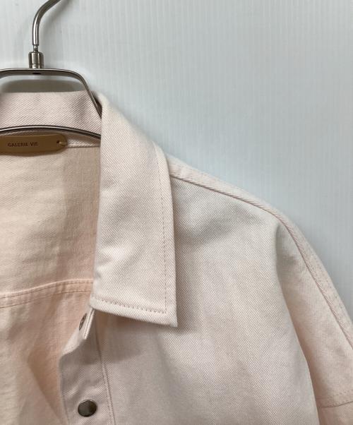GALERIE VIE（ギャルリーヴィー）GALERIE VIE (ギャルリーヴィー) カラーデニム Gジャン ピンク サイズ:	SIZE Freeの古着・服飾アイテム